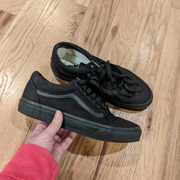 Vans Shoes - Woman's Classic Black Vans